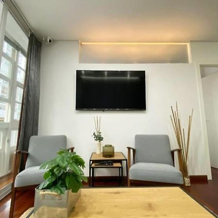 Apartamento 2H 2B En El Centro Con Garaje Apartment A Coruna Bagian luar foto