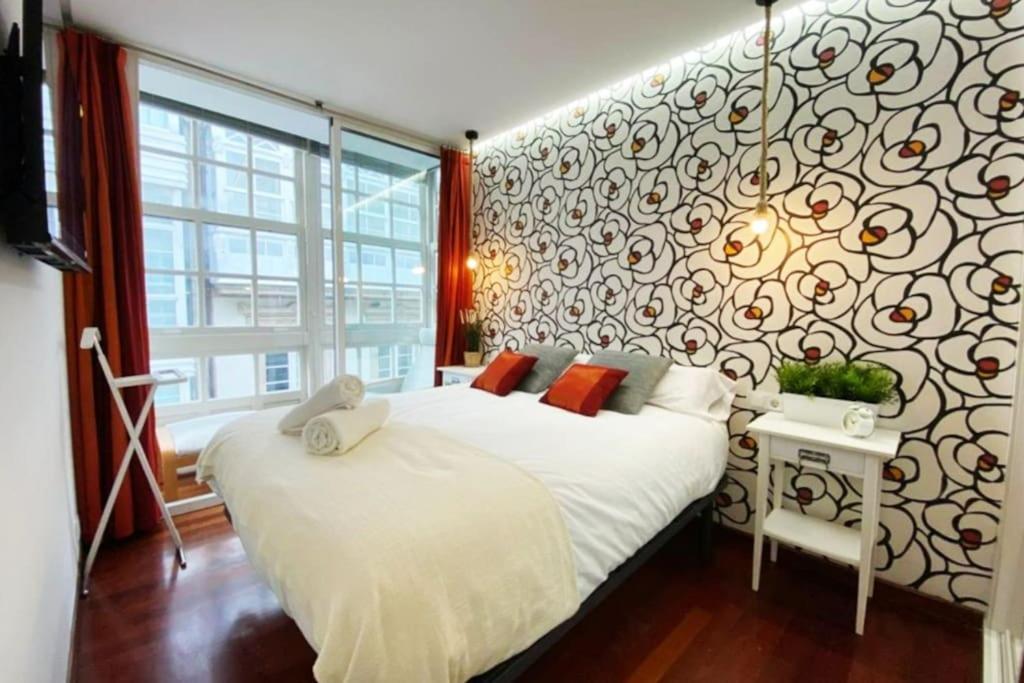 Apartamento 2H 2B En El Centro Con Garaje Apartment A Coruna Bagian luar foto